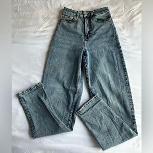 H&M High Rise Mom Jeans